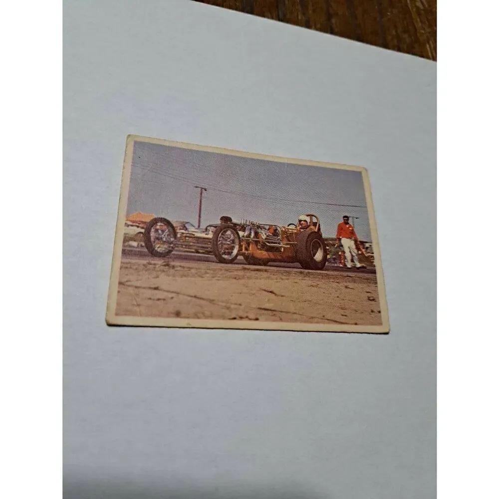 Vintage 1965 Hot Rod Magazine #66 Spec Sheet Hot Rod Dictionary Trading Card